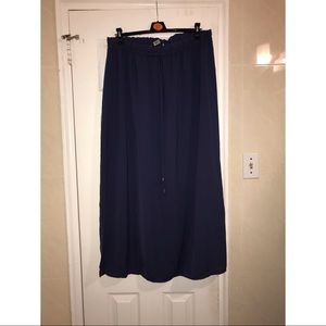 NWOT. Navy blue long skirt